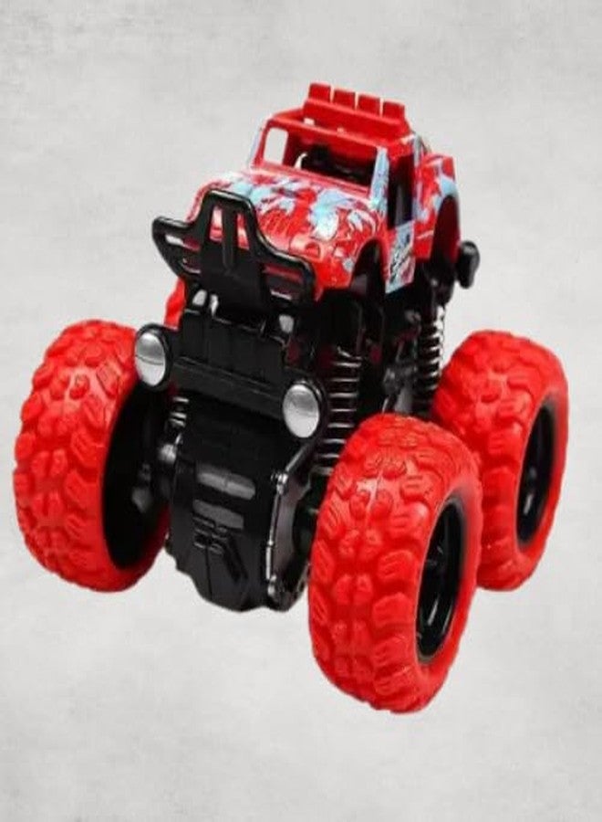 HDA GROUP Mini Monster Truck Off-Roader - Realistic Design Vehicle Toy for Kids 3+ Years for Indoor and Outdoor Play | Safe and Durable Toy for Ultimate Fun(Red) - Image 1